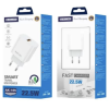 МЗП Jellico AK165 1USB 22.5W + microUSB cable White Vodafone