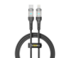 Кабель USB YOKI CYBER YK-CY23 Type-C to Lightning 30W 1.2m (Чорний) Vodafone