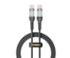 Кабель USB YOKI CYBER YK-CY23 Type-C to Type-C 60W 1.2m (Чорний) Vodafone