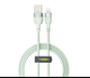 Кабель USB YOKI SILICONE YK-Sl50 Lightning 2.4A 1.2m (Зелений) Vodafone
