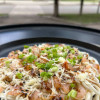 Удон з креветкою та смаженим лососем Sushi Mania